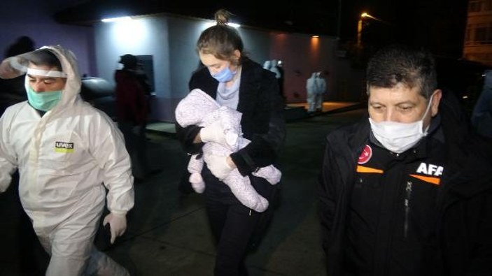 Ukrayna'dan getirilen 180 kişi, Rize'de karantinaya alındı -2