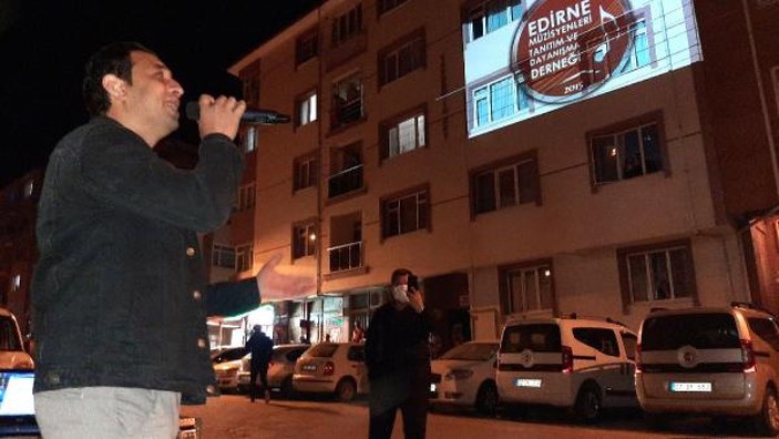 Edirne'de sosyal mesafeli Ramazan fasılı