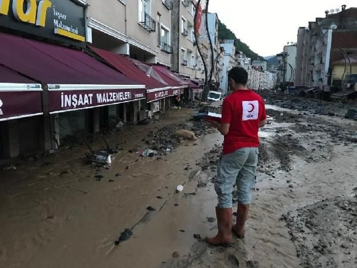 Giresun'da sel felaketi: 1 şehit, 2 ölü, 11 kayıp/Ek fotoğraflar -8