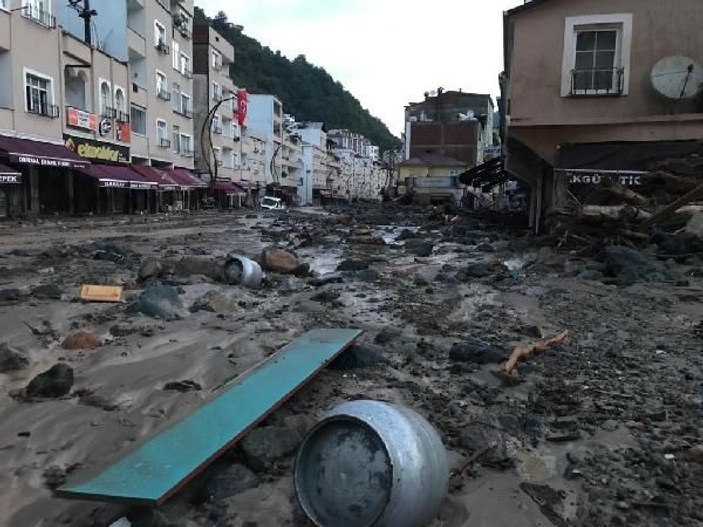 Giresun'da sel felaketi: 1 şehit, 2 ölü, 11 kayıp/Ek fotoğraflar -9