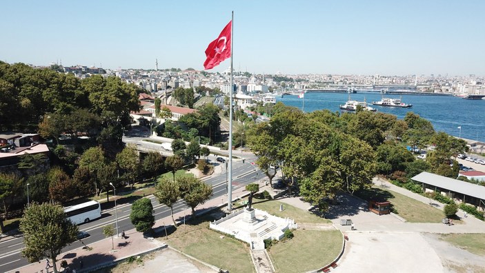 Sarayburnu'ndaki Türkiye'nin ilk Atatürk Anıtı restore edildi -1