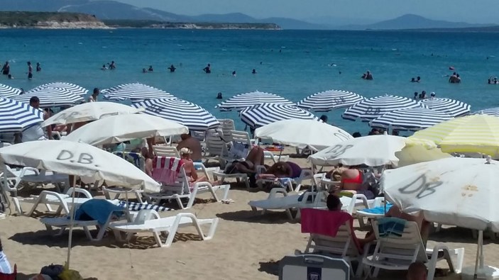Aydın plajları sezonun son günlerinde yüzde yüz doluluk yaşadı -1