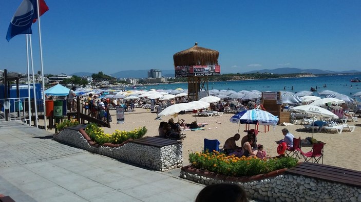 Aydın plajları sezonun son günlerinde yüzde yüz doluluk yaşadı -4