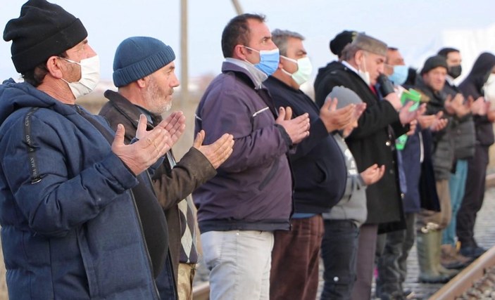 Erzurum'da köylülerden 'kar' duası -2