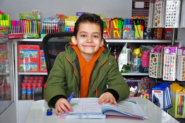 10 yaşındaki Ömer Faruk, matematikte Türkiye 1'incisi oldu -1