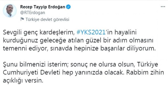 Cumhurbaşkanı Erdoğan: Türkiye Cumhuriyeti hep yanınızda olacak -1