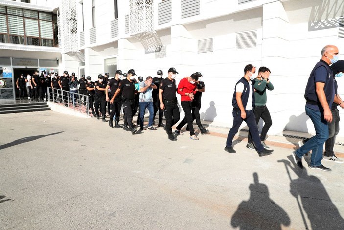 Mersin'de fuhuş operasyonu: 14 gözaltı -1