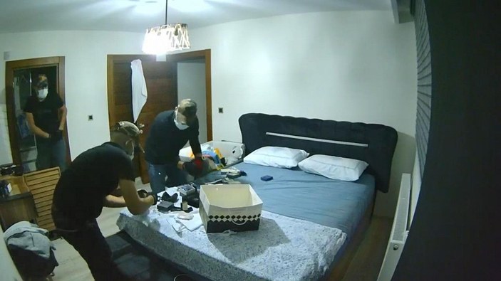 Eve giren hırsızlar bebek kamerasından belirlendi, şebeke çökertildi -3