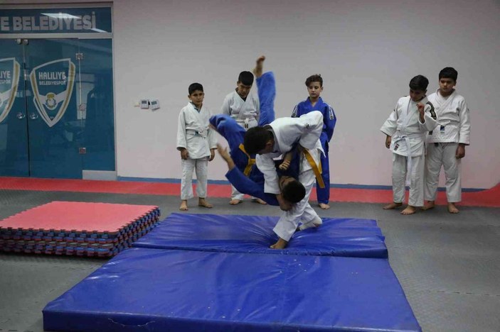 Şanlıurfa’da judonun yeni şampiyonları yetiştiriliyor