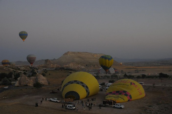 Kapadokya'ya temmuzda 479 bin ziyaretçi -5