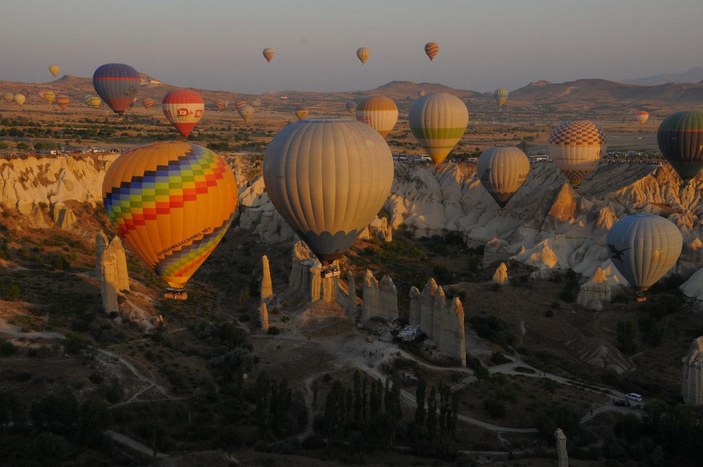 Kapadokya'ya temmuzda 479 bin ziyaretçi -6
