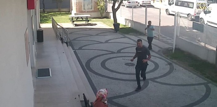 Ümraniye'de boşanma aşamasındaki kadına demirle saldırı kamerada -3