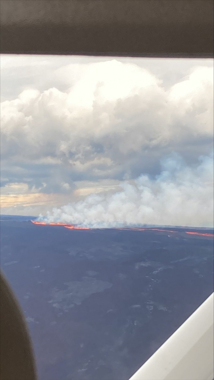 Dünyanın en geniş yanardağı Havai’de lav püskürmeye başladı -4