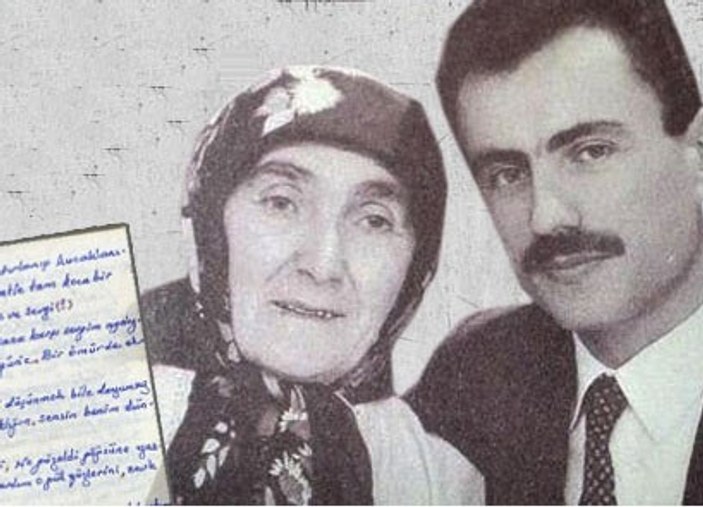 Yazıcıoğlu'nun annesine yazdığı şiir