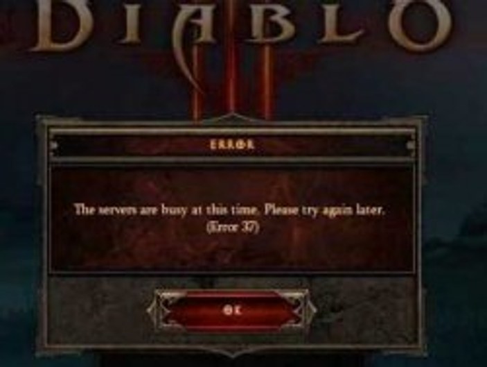 Diablo 3'te hatalar bitmiyor
