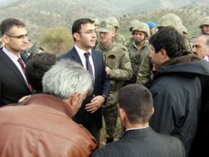 Savcı ve PKK cenazelerini almaya gelenlerin diyalogları