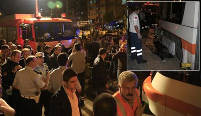 Eskişehir'de bir çocuğa tramvay çarptı