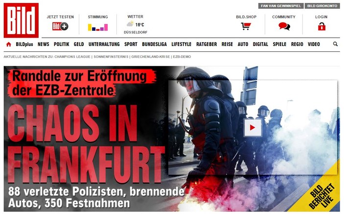 İkiyüzlü Alman medyası