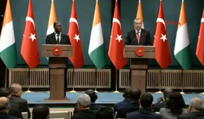 Cumhurbaşkanı Erdoğan ve Vattara'nın ortak açıklaması