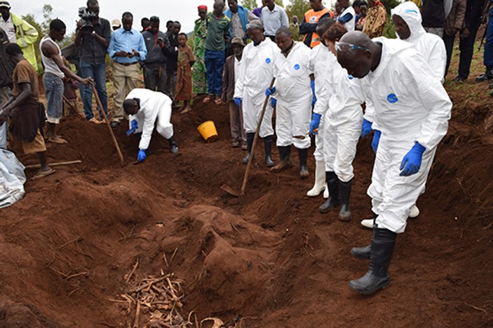 Burundi'de 110 toplu mezar bulundu