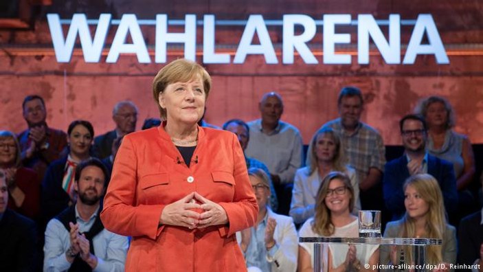 Merkel gurbetçilerin oylarına talip oldu