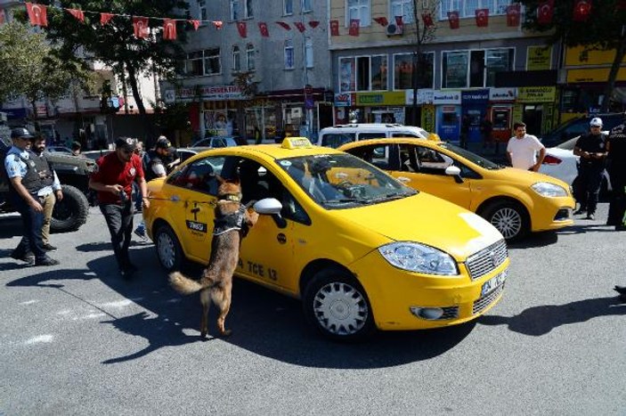İstanbul'da taksi ve minibüslere denetim