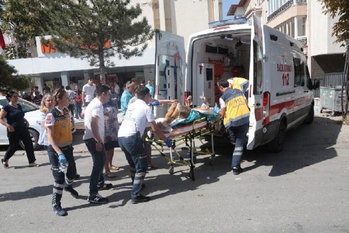 Ankara'da bir evde patlama: 3 yaralı