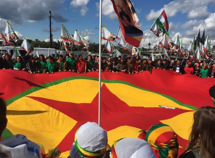 Alman basını PKK festivalinden rahatsız oldu
