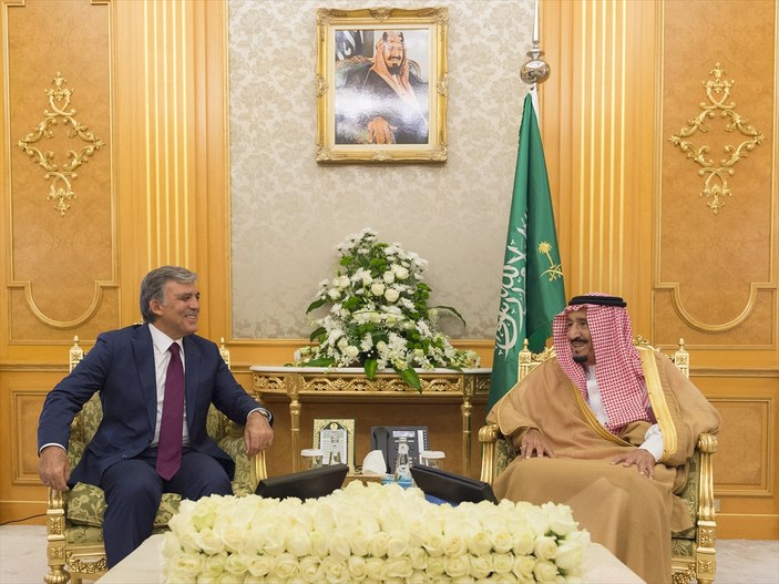 Abdullah Gül Suudi Arabistan'da