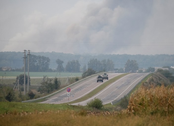 Ukrayna'da patlama