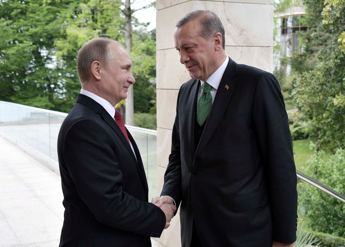Beştepe'de Erdoğan-Putin görüşmesi
