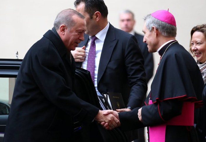 Cumhurbaşkanı Erdoğan'ın, Vatikan ziyareti