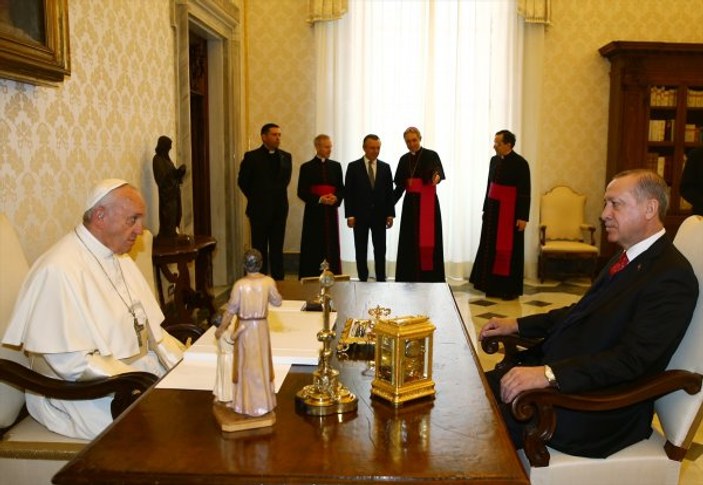 Cumhurbaşkanı Erdoğan'ın, Vatikan ziyareti