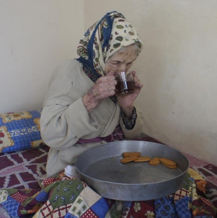 108 yaşındaki Fatma Nine'den uzun yaşamın sırrı