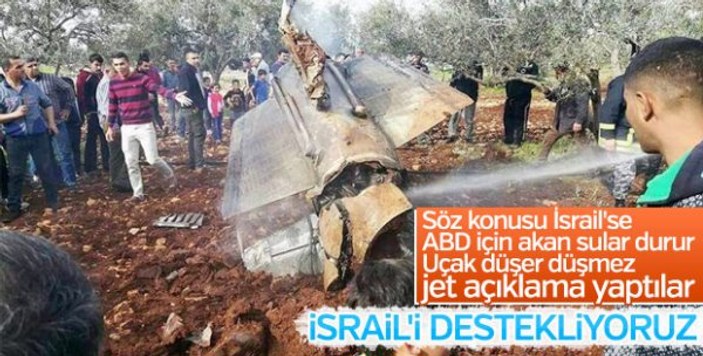 İsrail basını: Uçağımızın düşürülmesi bir zayıflık