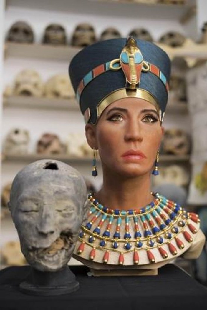 Nefertiti’nin yüzü yeniden modellendi