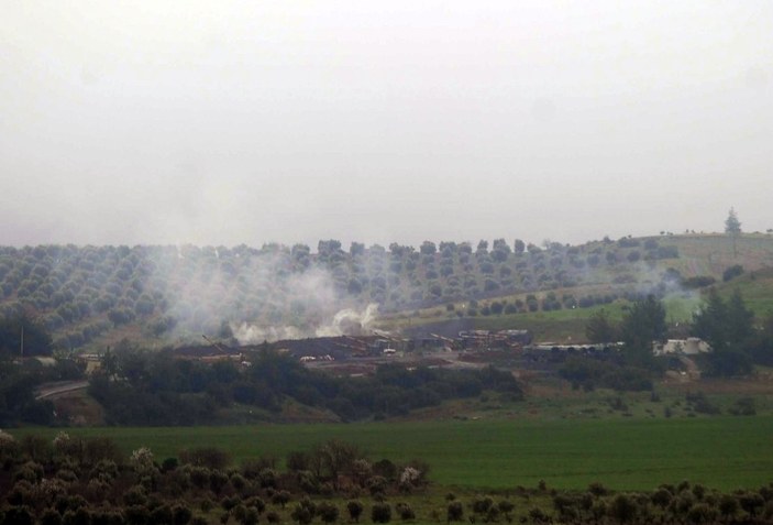 YPG mevzileri bombalandı