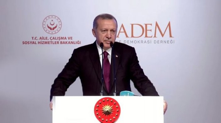 Başkan Erdoğan Kadın ve Adalet Zirvesi'nde