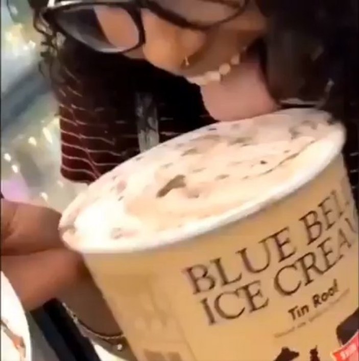 ABD polisinin dondurma görevi