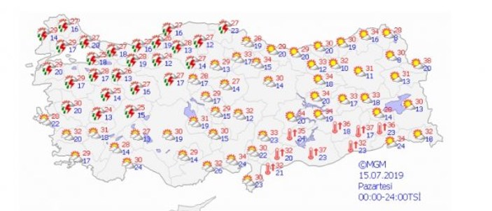 Meteoroloji duyurmuştu: İstanbul'da yağış başladı