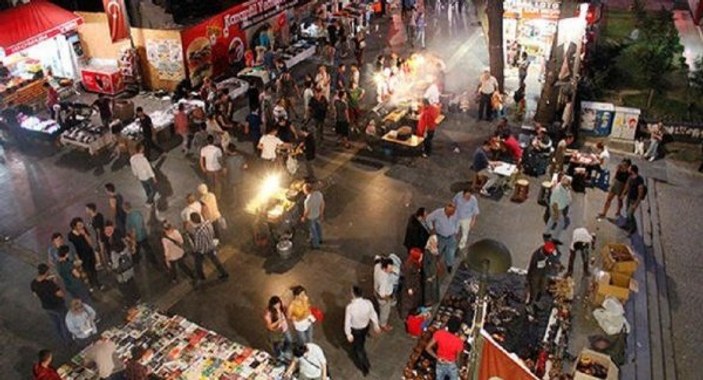 Ankara'da akşam pazarı kaldırıldı