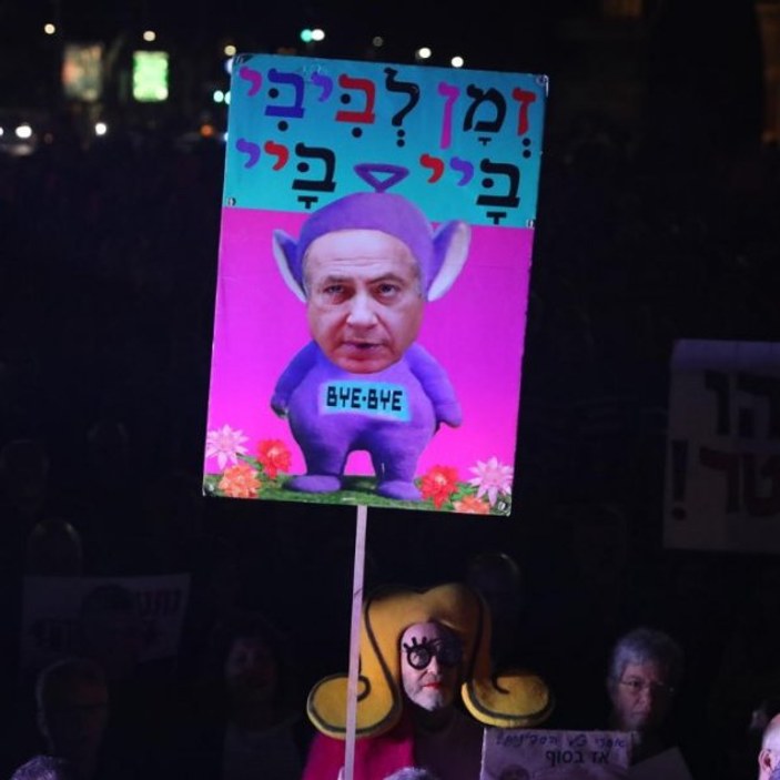 İsrail'de Netanyahu istenmiyor
