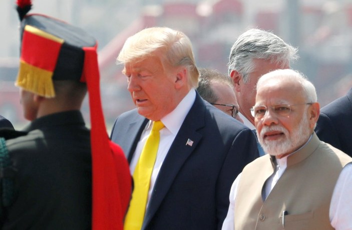 ABD Başkanı Trump, Hindistan'da
