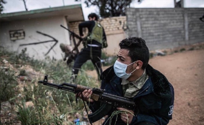 Libya'da milis güçleriyle maskeli çatışma
