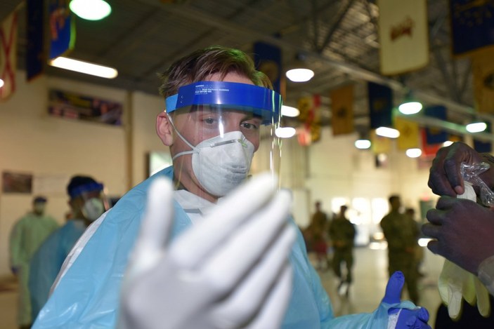 ABD ordusunda koronavirüs vaka sayısı giderek artıyor