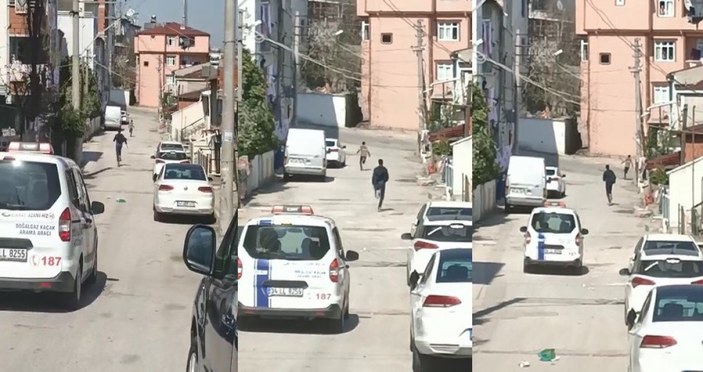 Kocaeli'de sokağa çıkma yasağını ihlal eden gençler