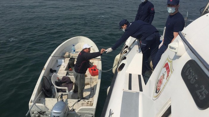 Bursa'da denize açılan balıkçılara 3 bin 920 lira ceza