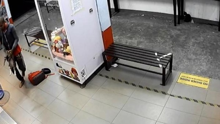 Malezya'da 3 kediyi çamaşır makinesine attı