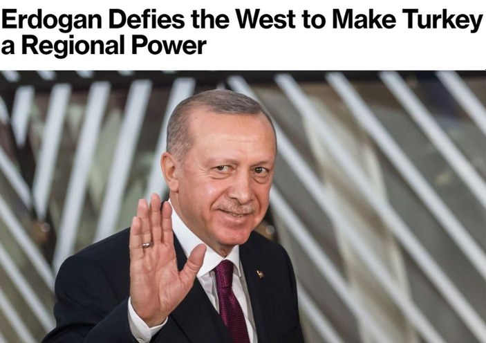 Bloomberg: Erdoğan, Batı'ya meydan okuyor