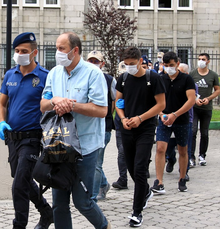 Samsun'da FETÖ operasyonu: 38 gözaltı